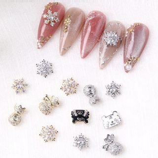 Animal Bow Lettering Nail Art Decoration