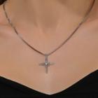 Star Necklace 01 - Silver - One Size