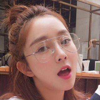 Aviator-style Eyeglasses