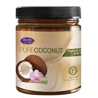 Life-flo - Pure Organically Grown Virgin Coconut Oil 9 Oz 9oz / 266ml