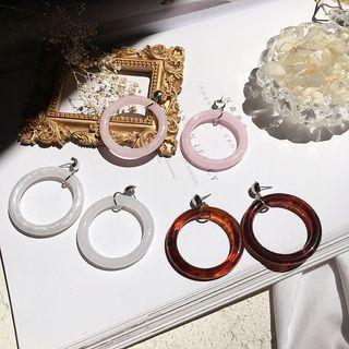 Acrylic Hoop Earring