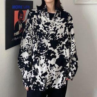 Couple Matching Cow Pattern Shirt