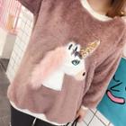 Unicorn Long-sleeve Sweatshirt