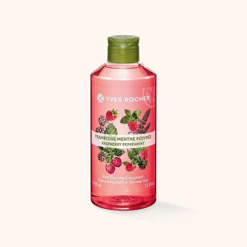 Yves Rocher - Raspberry + Peppermint Bath & Shower Gel 400ml
