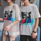 Couple Matching Short-sleeve Bear Print T-shirt