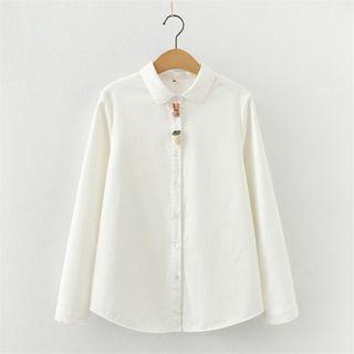 Fleece Lining Long-sleeve Shirt