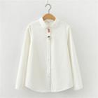 Fleece Lining Long-sleeve Shirt