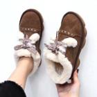 Faux-fur Snow Boots