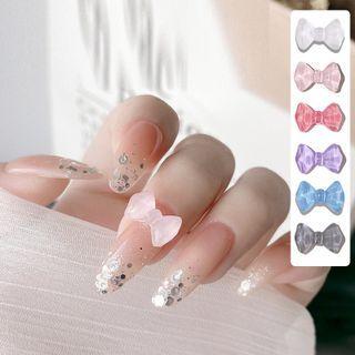 Bow Plastic Nail Art Decoration