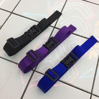 Snap Buckle Canvas Belt