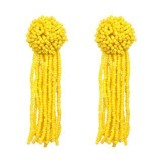 Beaded Tassel Earring