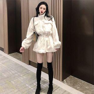 Fleece Slim-fit Jacket