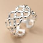 Open Ring 1 Pc - S925 Silver - Silver - One Size