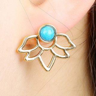 Lotus Flower Earring