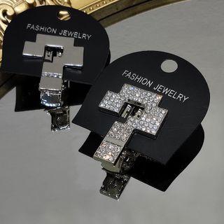 Question Mark Alloy / Rhinestone Earring