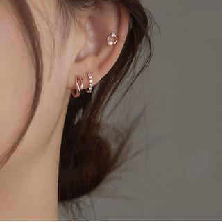 Rhinestone / Faux Pearl / Alloy Earring
