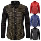 Sequined Slim-fit Shirt