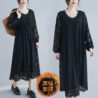 Fleece Lace Dress