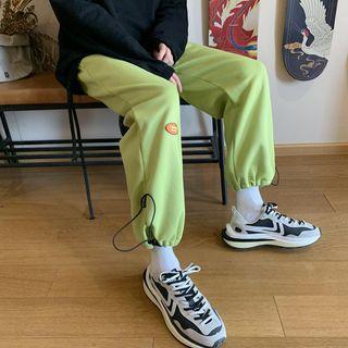 Drawstring Logo Harem Pants