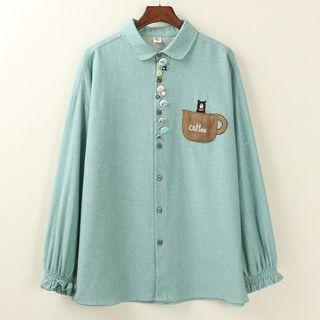 Button-accent Shirt