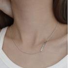 925 Sterling Silver Necklace Xl0830 - As Shown In Figure - One Size