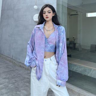 Tie Dye Shirt / Camisole Top / Set