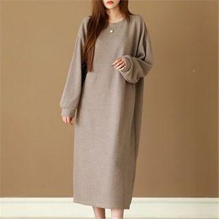 Boxy-fit Long Pullover Dress