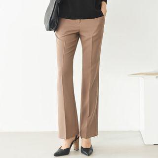 Boot-cut Dress Pants Black - L