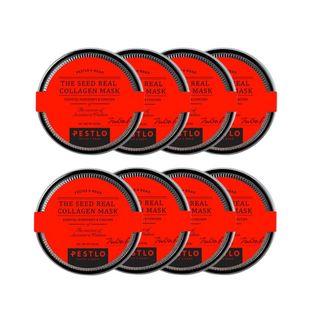 Pestlo - The Seed Real Collagen Mask Set 15g X 8 Pcs