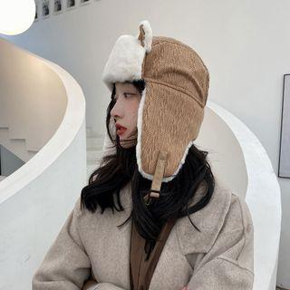 Cat Ear Fleece Lined Trapper Hat