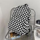 Checkerboard Backpack / Duck Plush Charm / Set