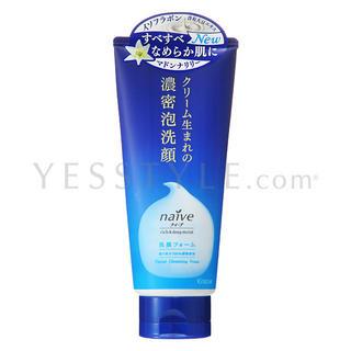 Kracie - Naive Rich & Deep Moist Facial Cleansing Foam (lily) 130g