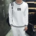 Set: Number Pullover + Sweatpants
