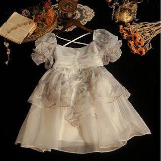 Organza Mini A-line Dress