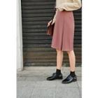 Box-pleat H-line Skirt
