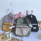 Color Matching Accent Backpack