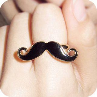 Alloy Mustache Ring