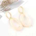 Geometric Ombre Drop Earring