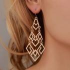 Perforated Dangle Earring