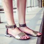 Ankle Strap Genuine Leather Sandals