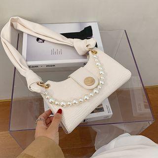 Faux Pearl Mini Shoulder Bag