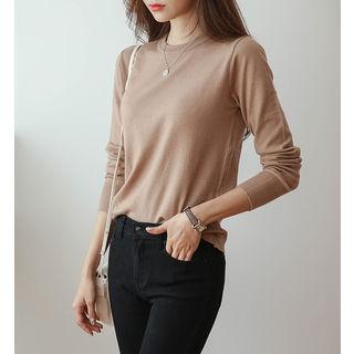 Plain Knit Top In 2 Designs