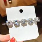 Cz Hair Clip As Shown In Figure - One Size