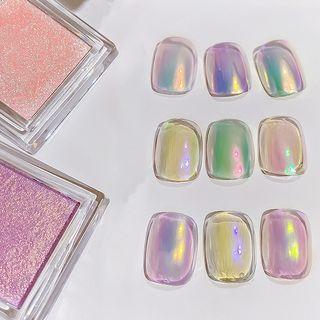 Holographic Powder Nail Art Decoration