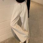 High-waist Loose-fit Wide-leg Pants As Shown In Figure - One Size