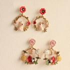 Rabbit Ear Stud / Clip-on Earring