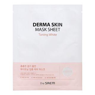 The Saem - Derma Skin Mask Sheet - 4 Types Toning White