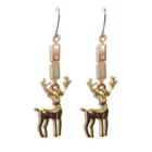 Reindeer Drop Earring / Clip-on Earring
