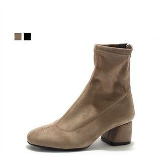 Brushed Fleece Lined Ankle Boots