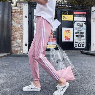 Jogger Pants / Drawstring-cuff Pants